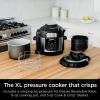 Ninja FD401 Foodi 12-in-1 Deluxe XL 8 qt. Pressure Cooker & Air Fryer that Steams, Slow Cooks, Sears, SautÃ©s, Dehydrates & More, with 5 qt. Crisper B