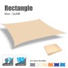 Waterproof Sun Shelter Sunshade Protection Shade Sail Awning Camping Shade Cloth Large For Outdoor Canopy Garden Patio 40%OFF