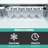 Mobile Portable Countertop Ice Maker Machine With Scoop
