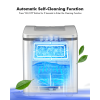 Mobile Portable Countertop Ice Maker Machine With Scoop