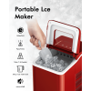 Mobile Portable Countertop Ice Maker Machine With Scoop