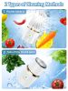 MYFYU Portable Fruit and Vegetable Washing Machine; USB Wireless Food Purifier Washing Cleaner; Fruit and Vegetable Wash for Home&Kitchen Gadgets.